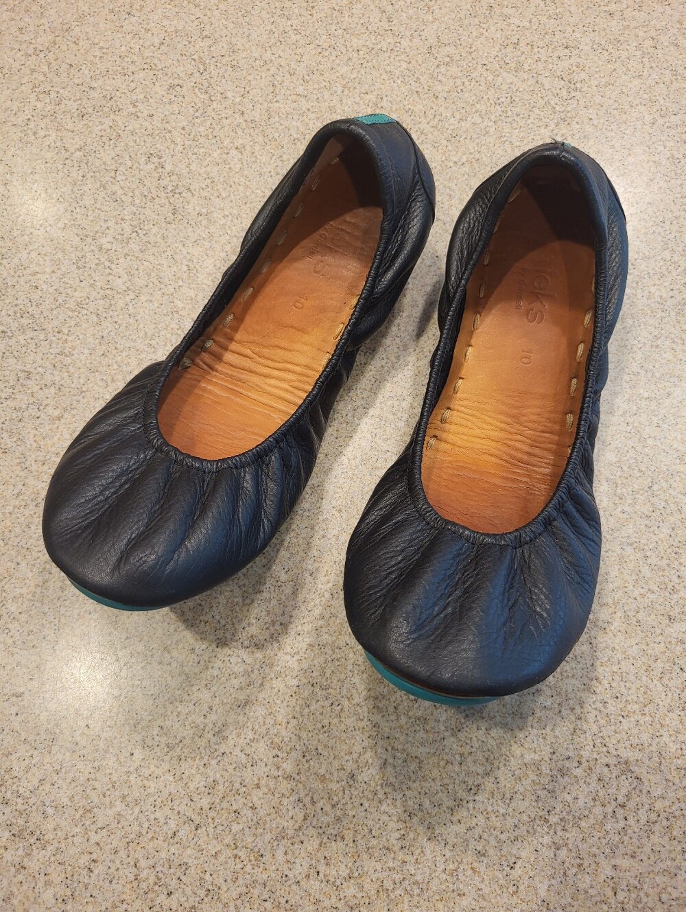 Matte Black Tieks Size 10 VGUC